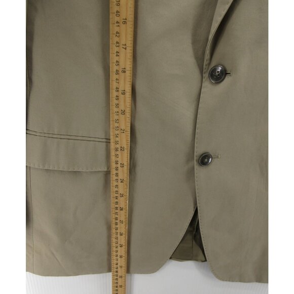 Calvin Klein Sport Coat 42 Tan Blazer Slim Fit Business Canvas NEW - Picture 4 of 15